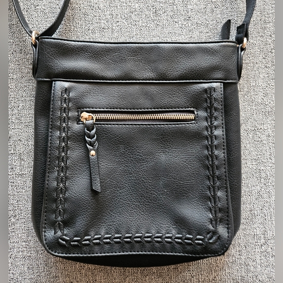 Black Shoulder/Crossbody Bag - Picture 2 of 9